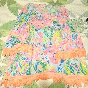 Lilly Pulitzer beautiful Tunic Top S Resort Cover up